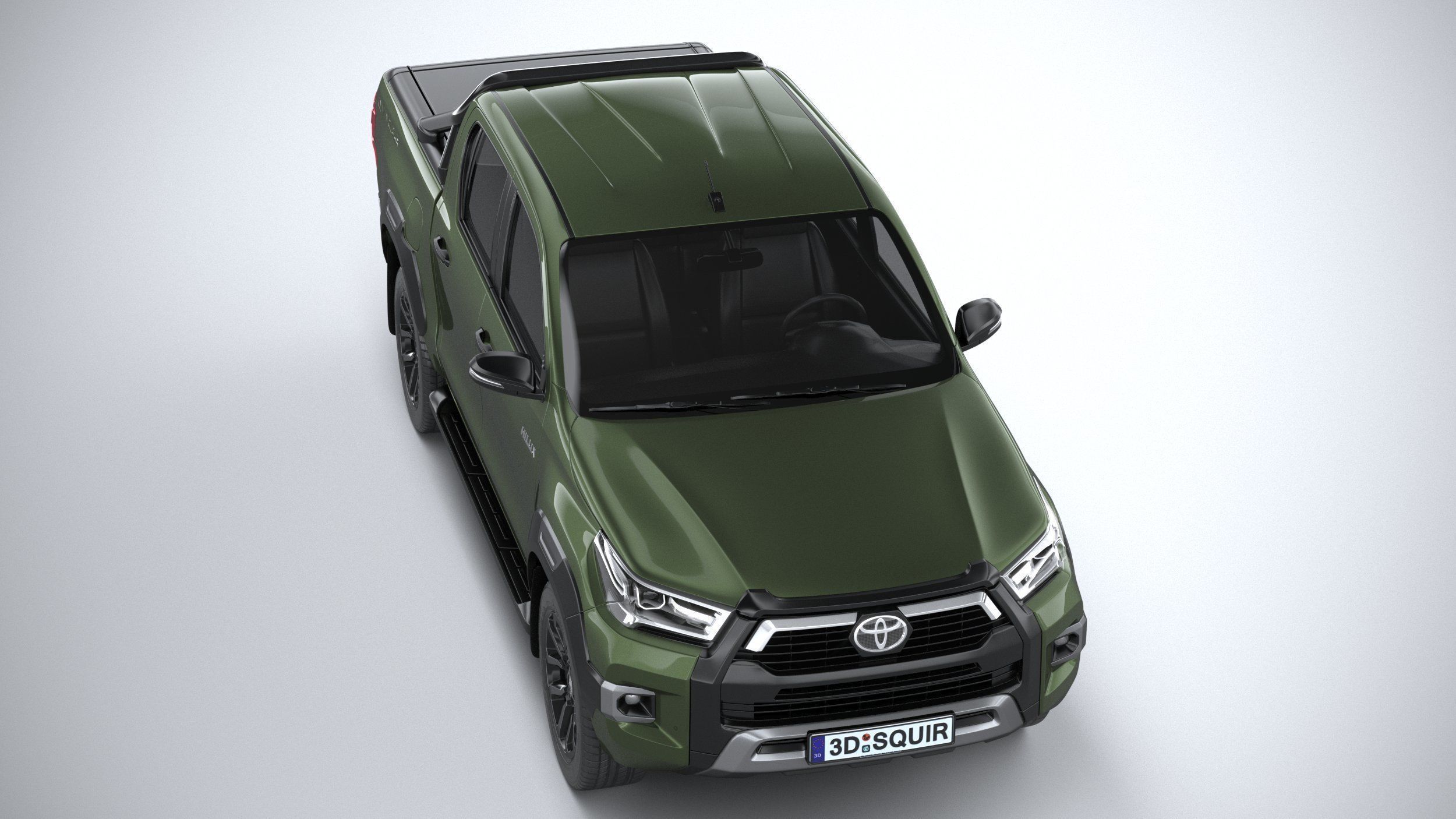 Toyota Hilux Invincible 2021 3D model_12