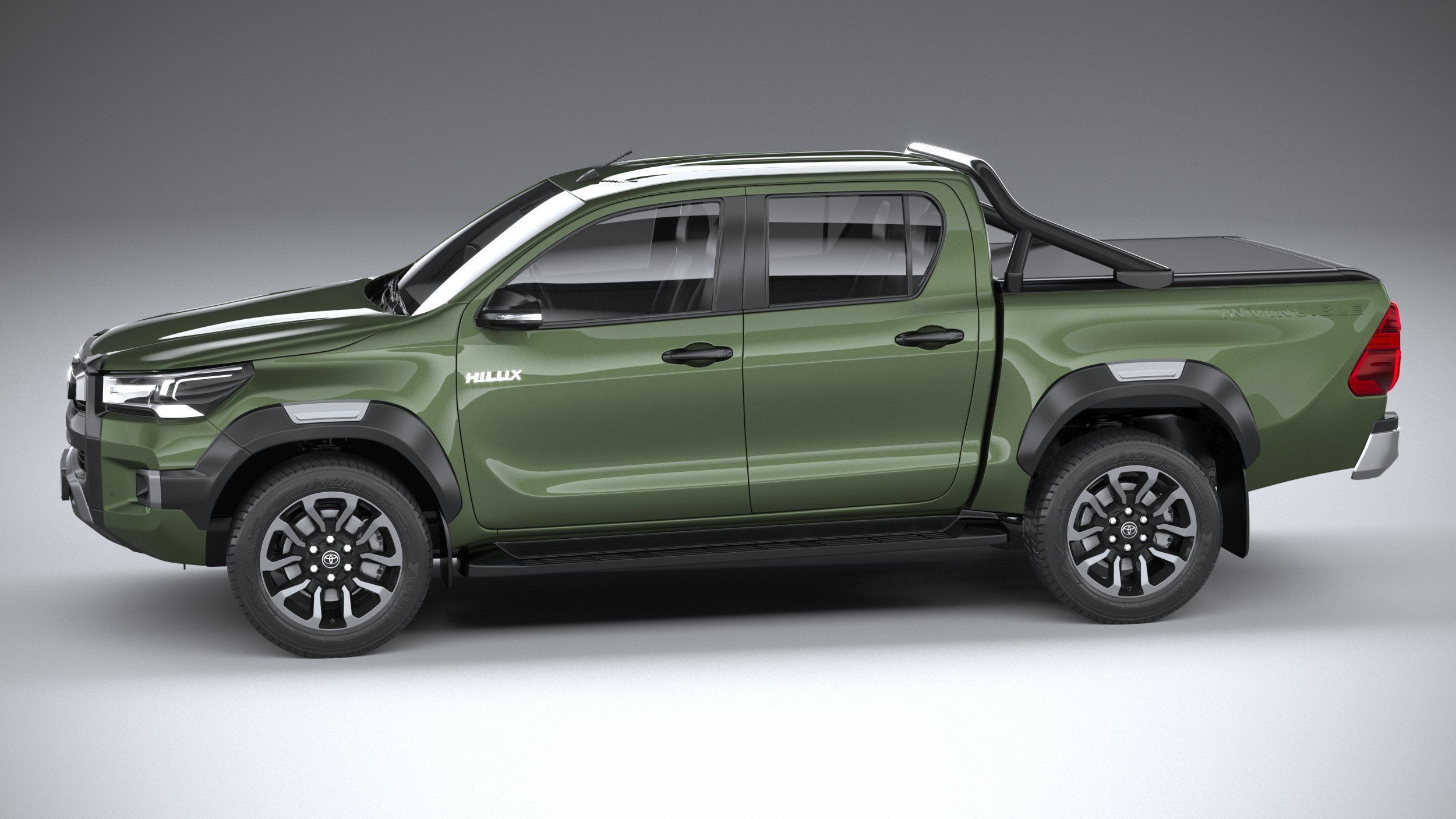 Toyota Hilux Invincible 2021 3D model_8