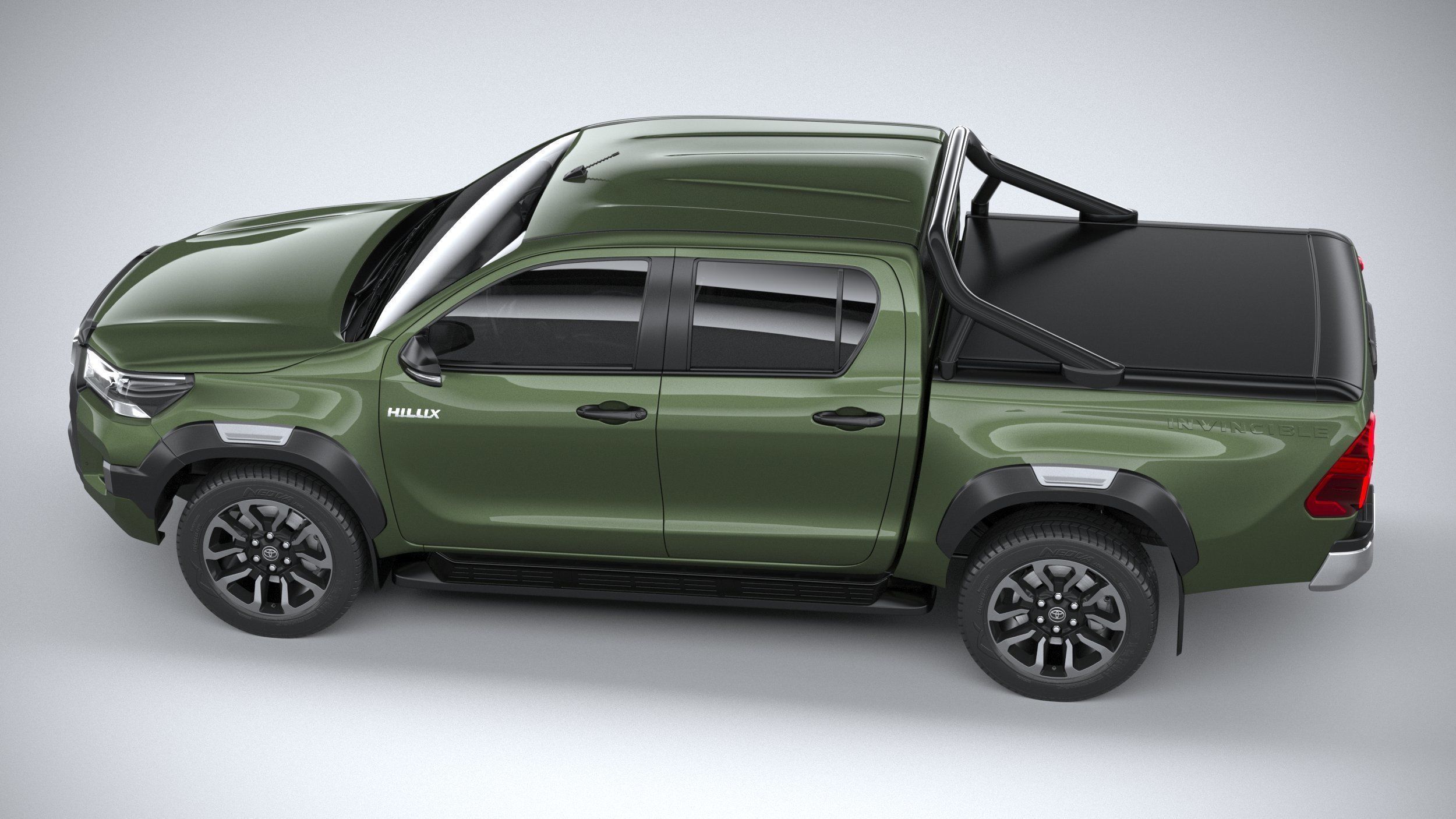 Toyota Hilux Invincible 2021 3D model_9