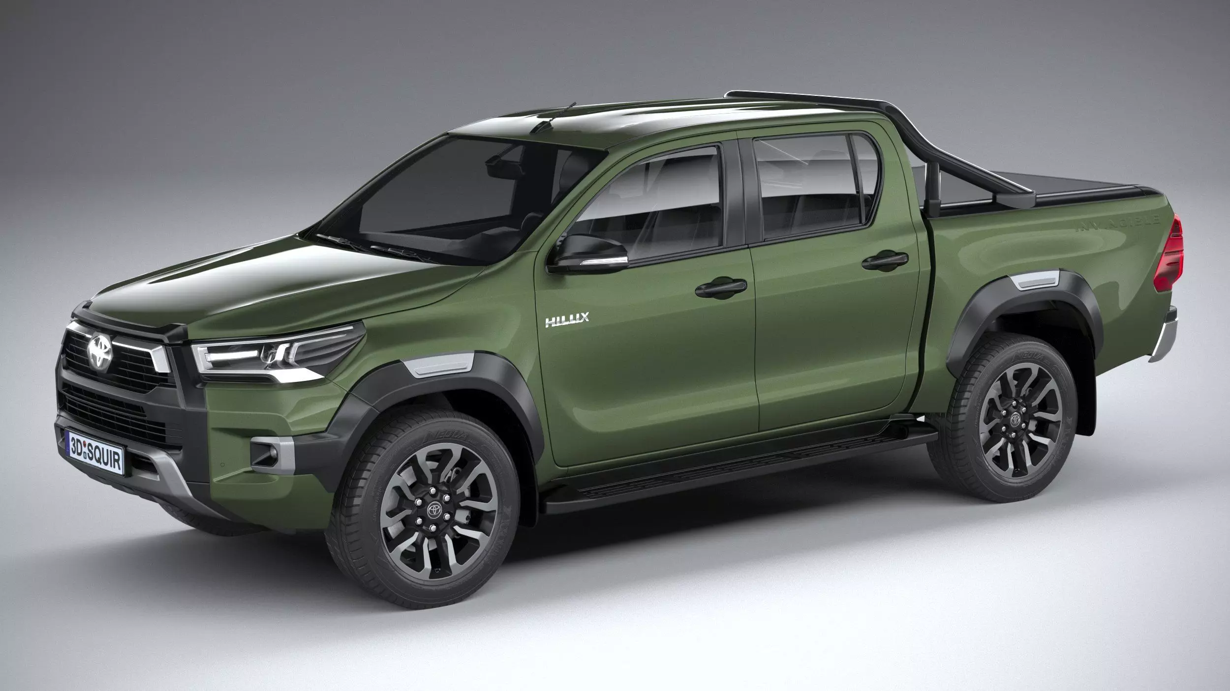 Toyota Hilux Invincible 2021 3D model_0