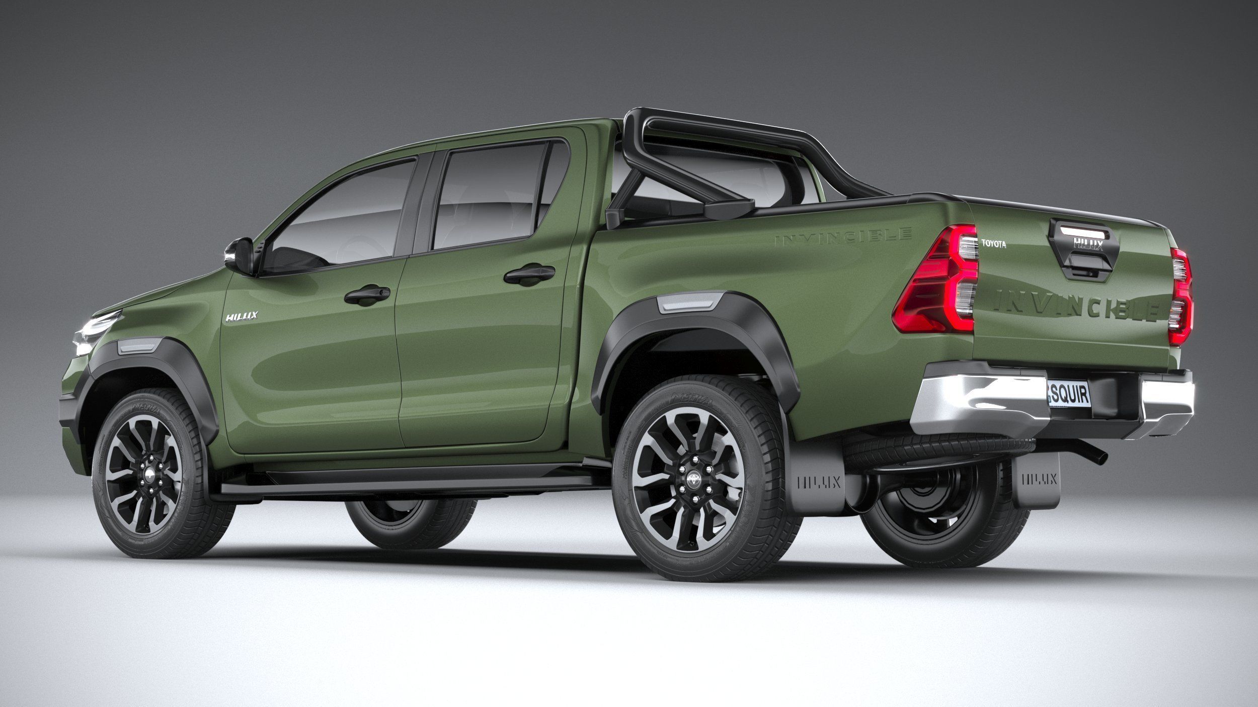 Toyota Hilux Invincible 2021 3D model_5