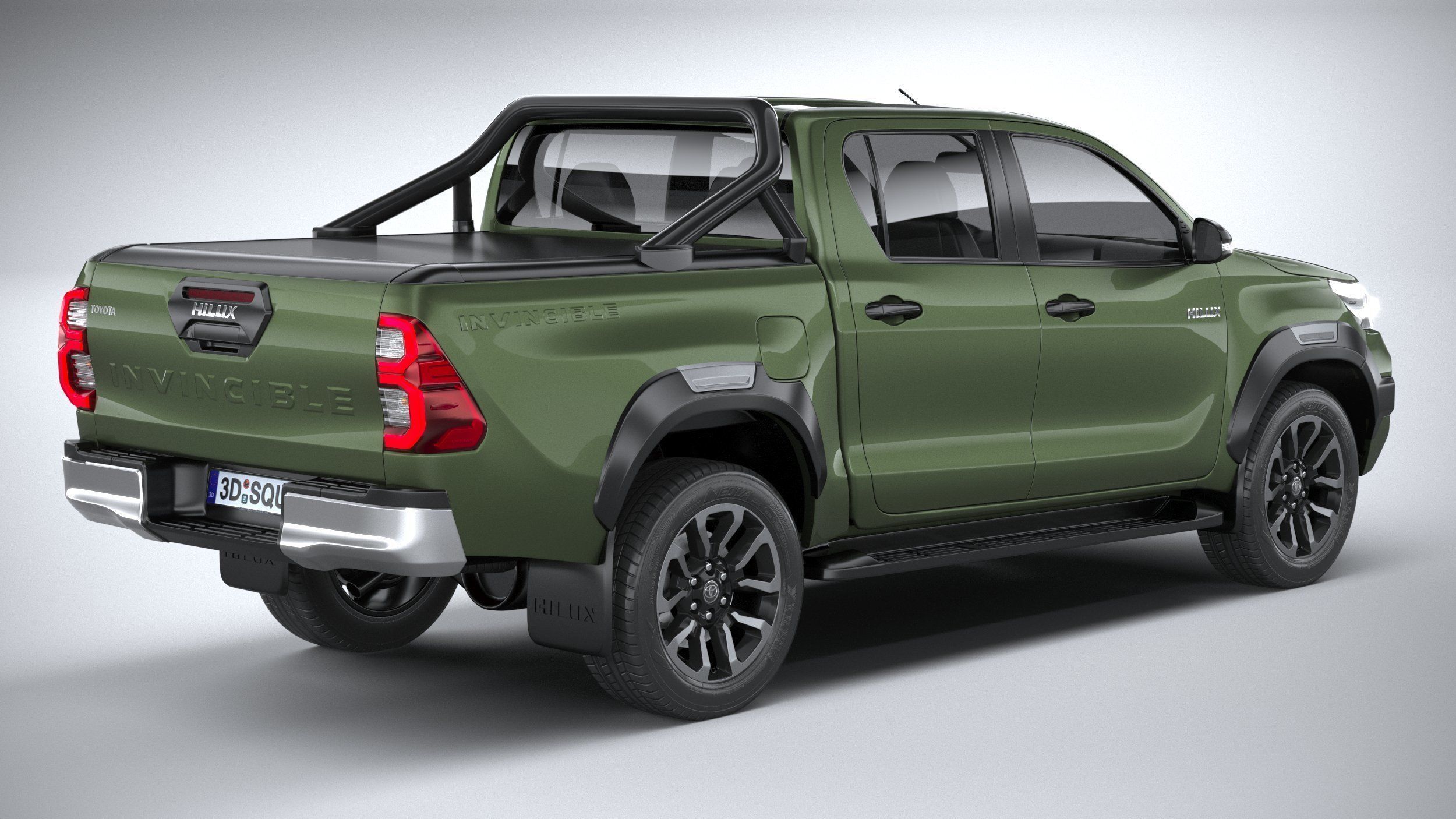Toyota Hilux Invincible 2021 3D model_17