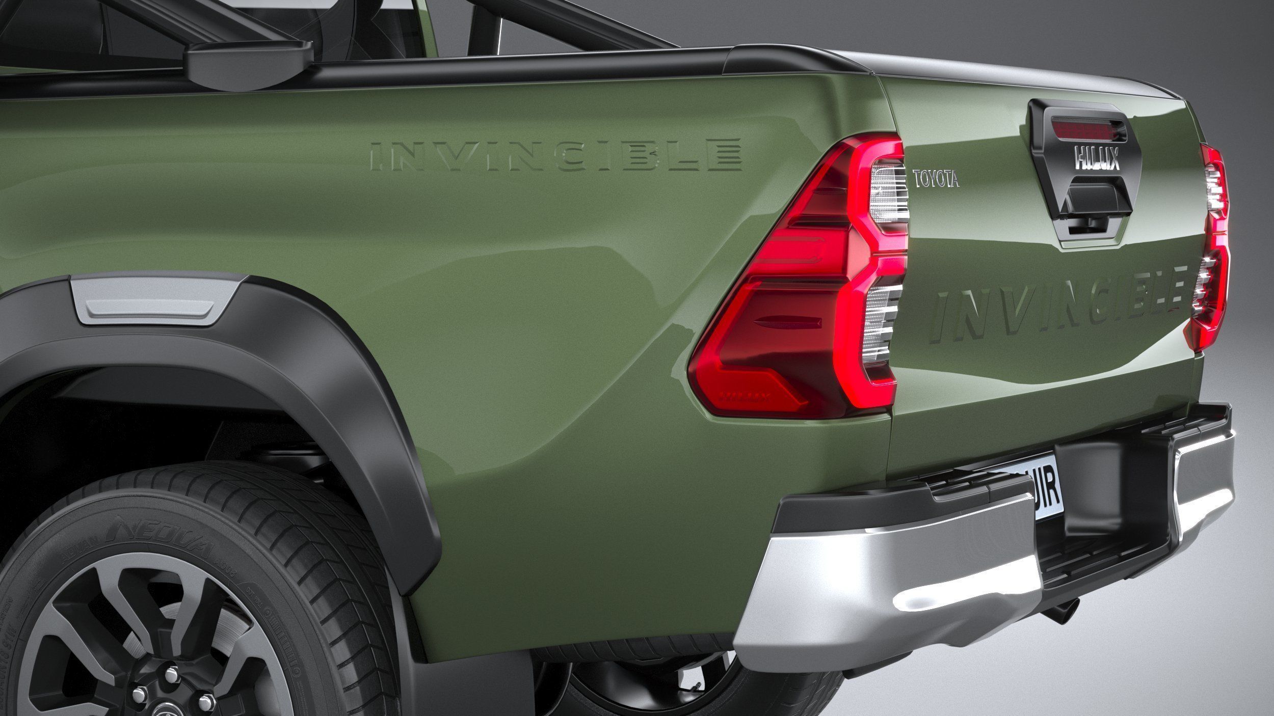 Toyota Hilux Invincible 2021 3D model_6
