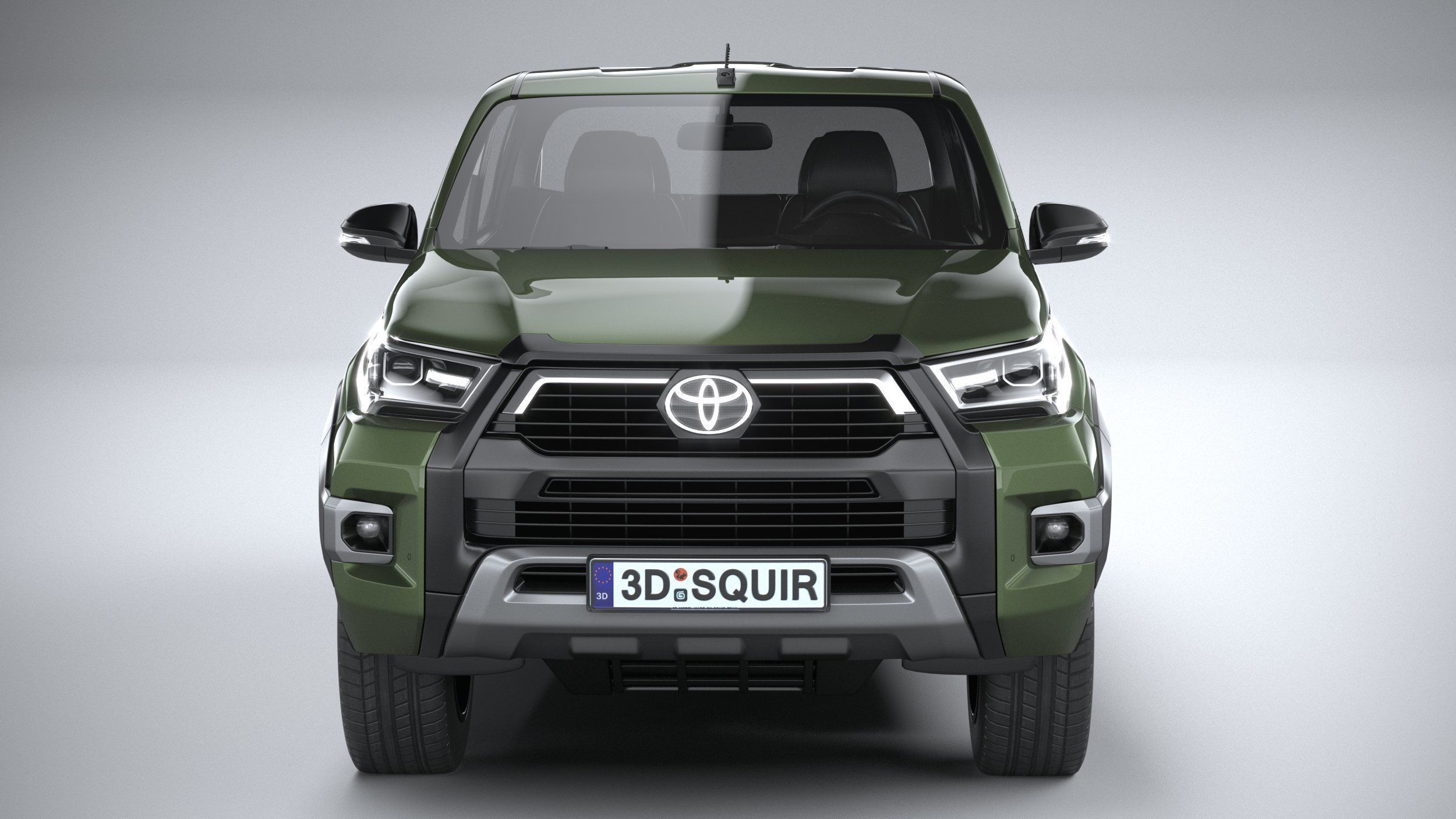 Toyota Hilux Invincible 2021 3D model_13