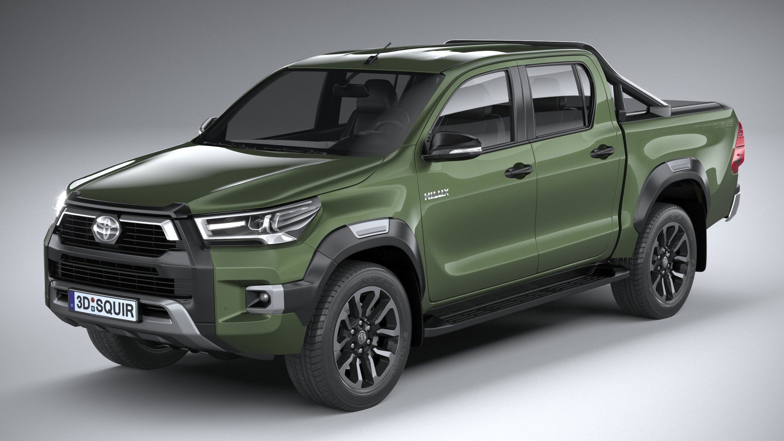 Toyota Hilux Invincible 2021 3D model_1