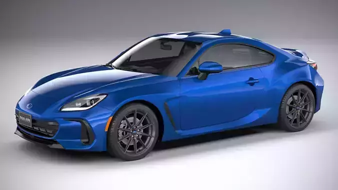 Subaru BRZ 2022 3D model