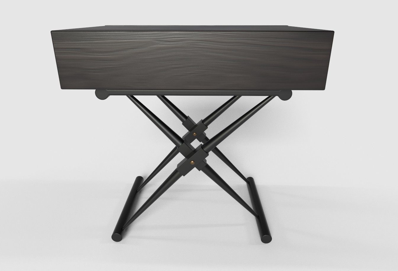 HIRA SIDE TABLE Black Nightstand 3D model_3