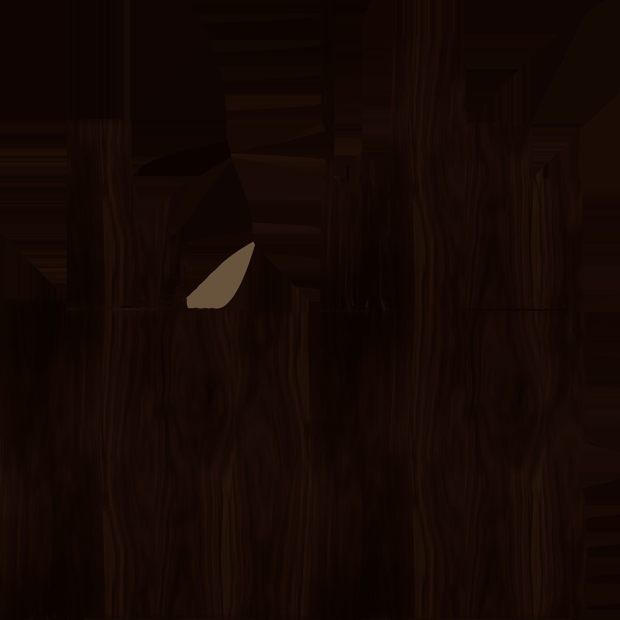 HIRA SIDE TABLE Black Nightstand 3D model_11