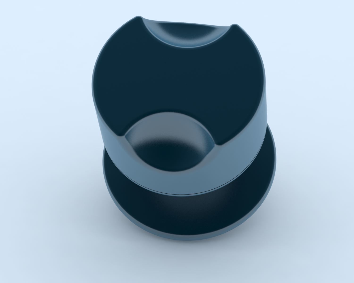 Door handle 3D model_3