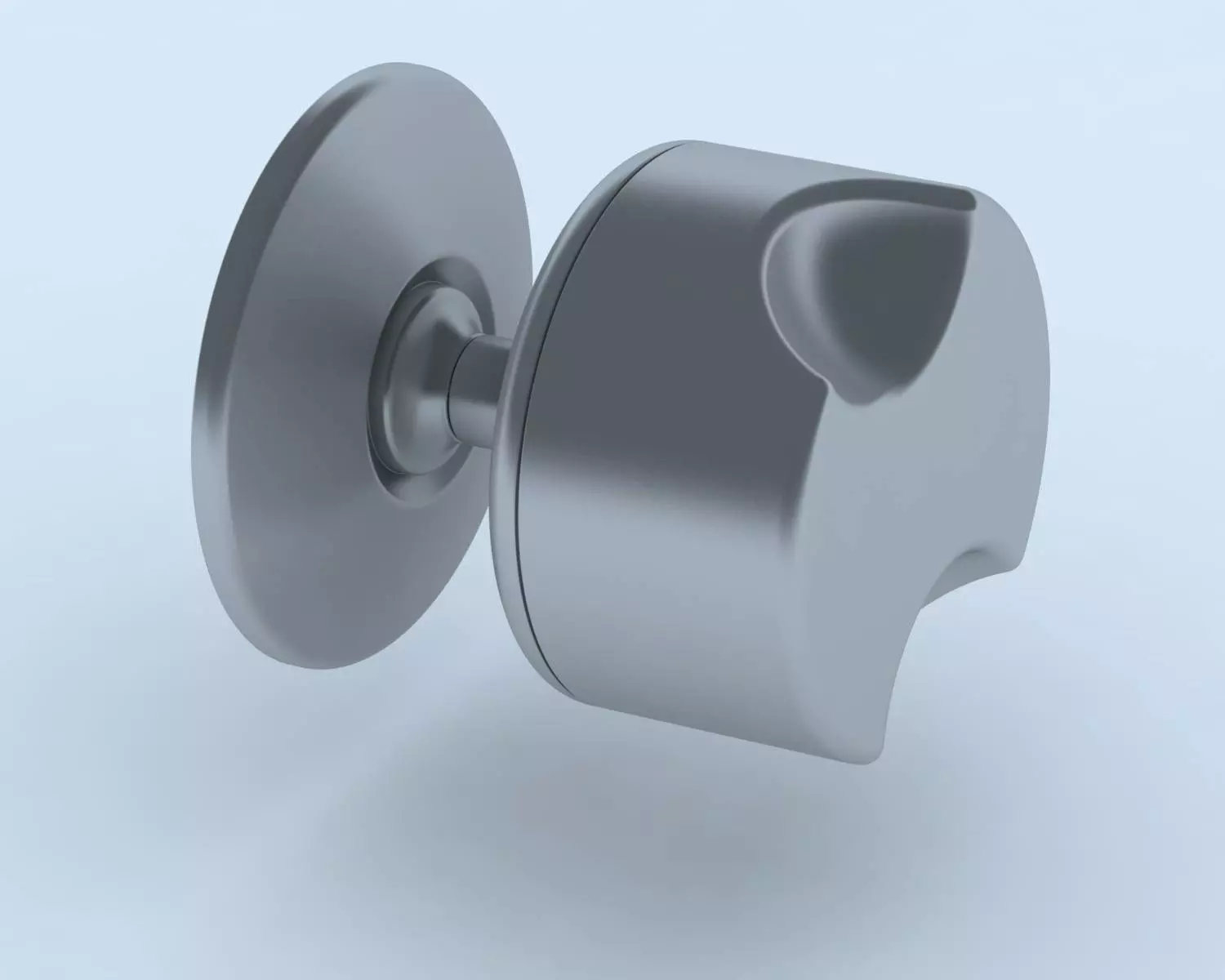 Door handle 3D model_0