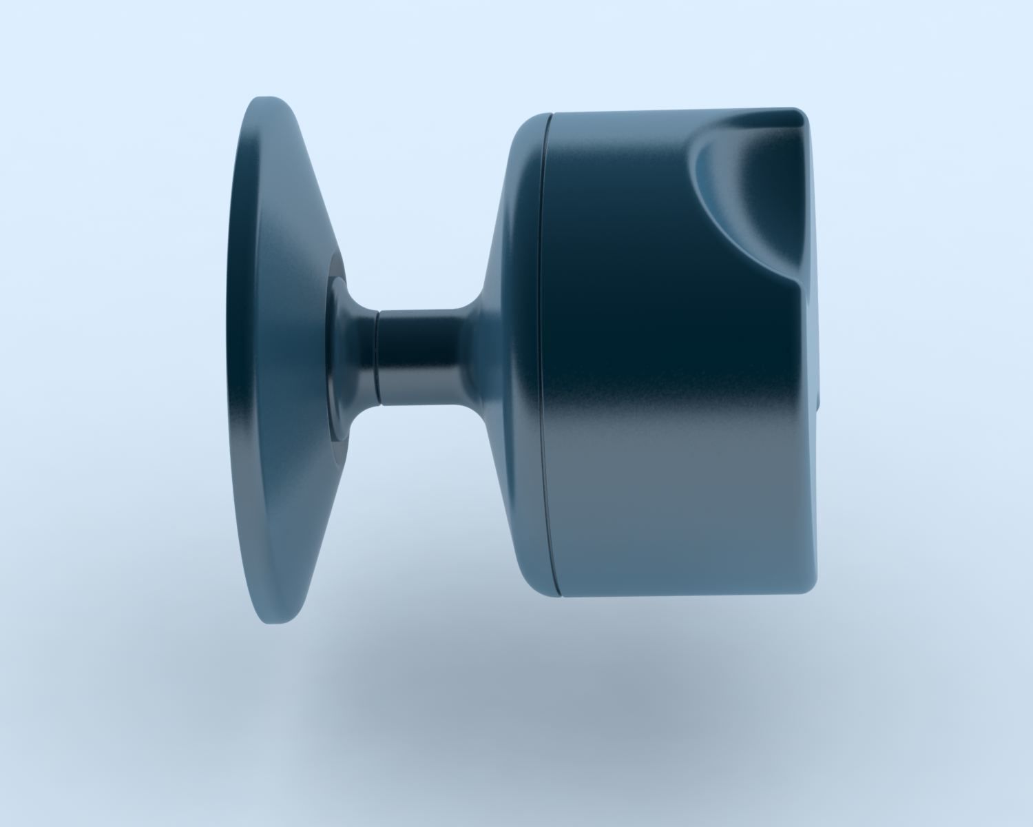 Door handle 3D model_4