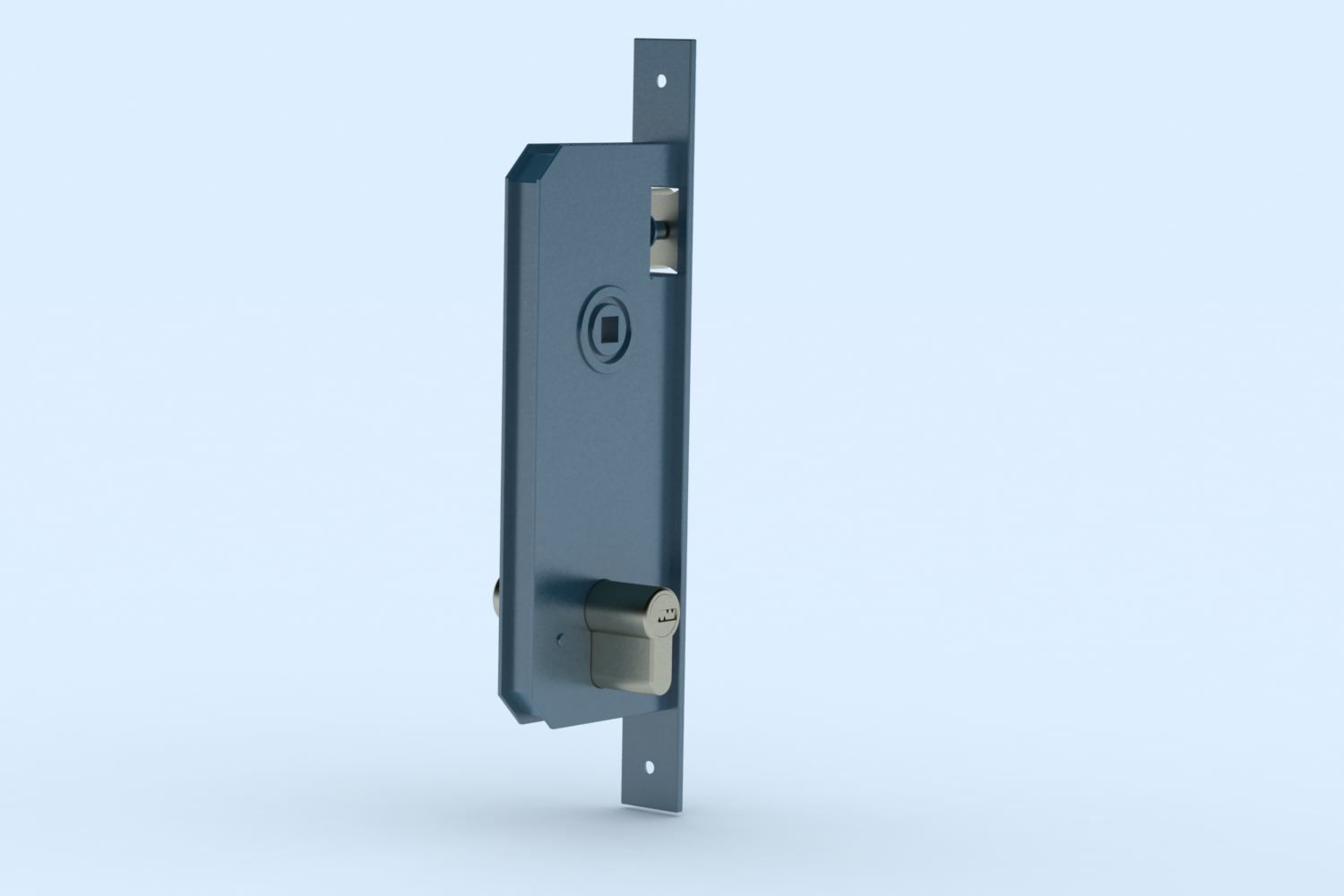 Door Lock 3D model_2