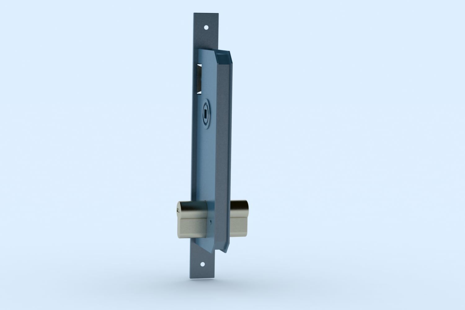 Door Lock 3D model_3