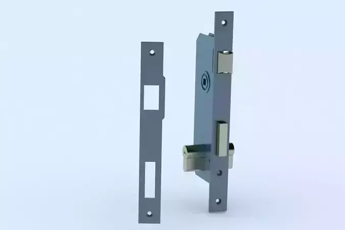 Door Lock 3D model