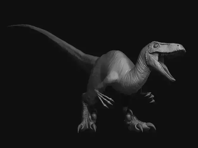 Velociraptor Sculpt 3D print model