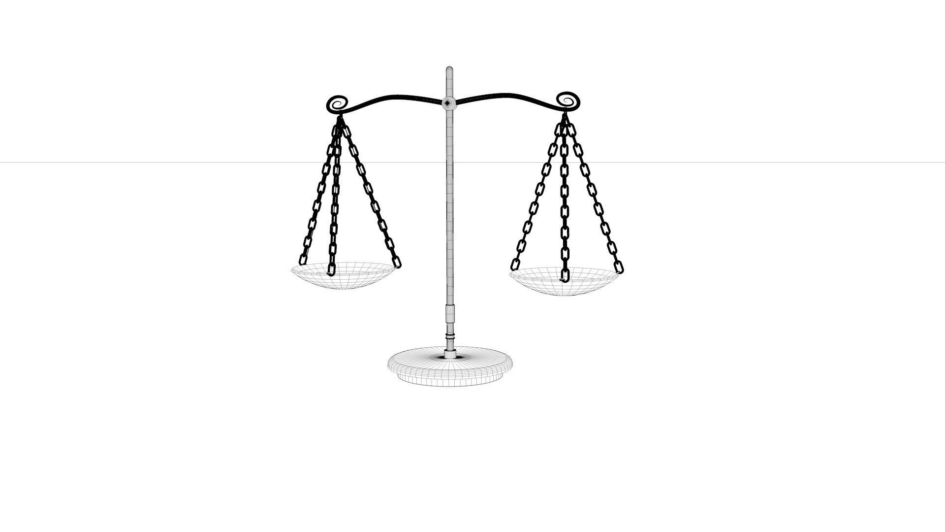 Balance Scale 3D model_6