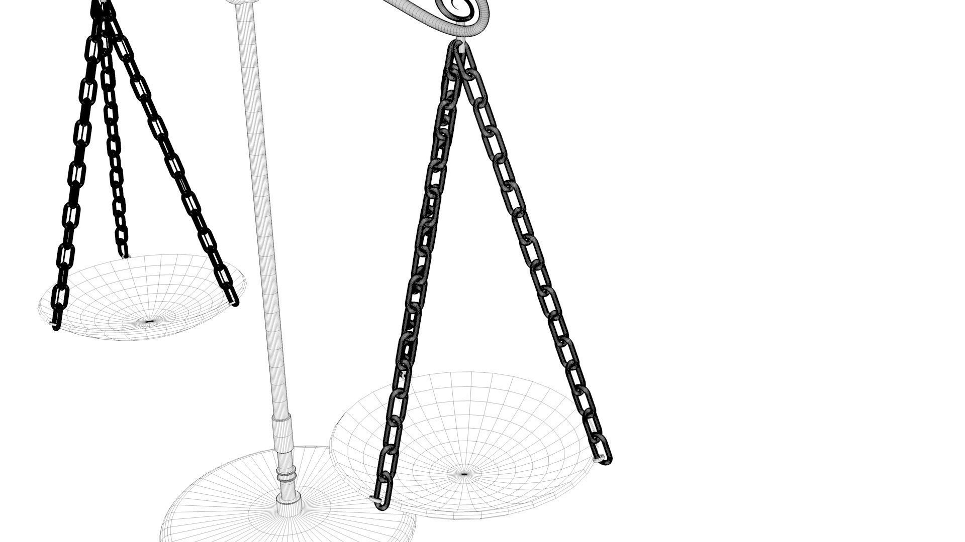 Balance Scale 3D model_7