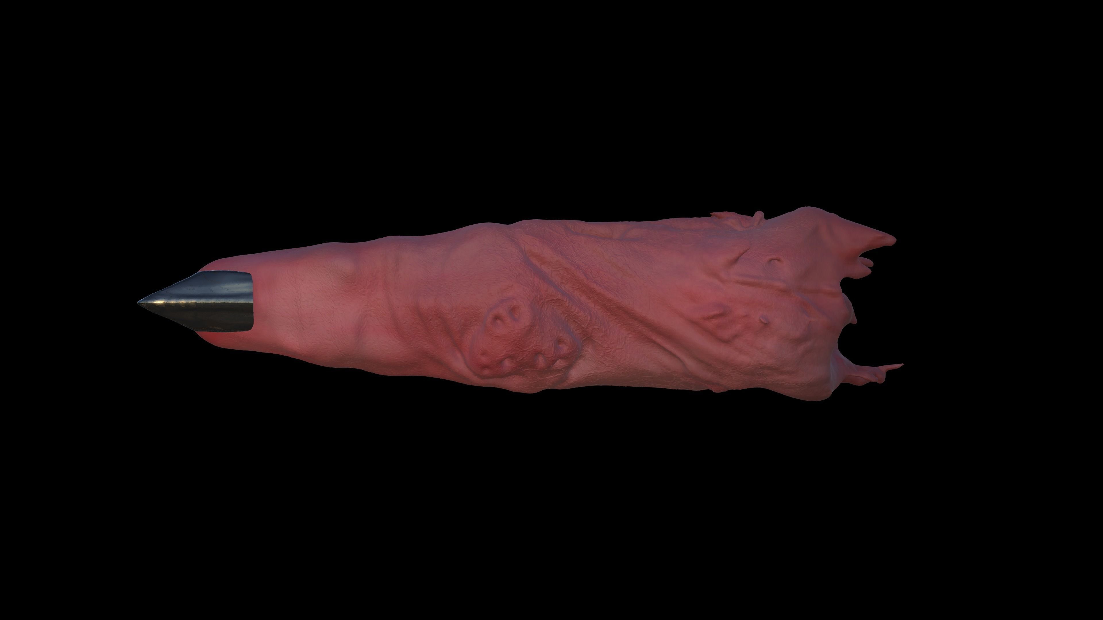 Sukuna Ryoumen Finger Jujutsu Kaisen 3D print model_26