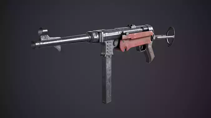 MP-40 machine gun
