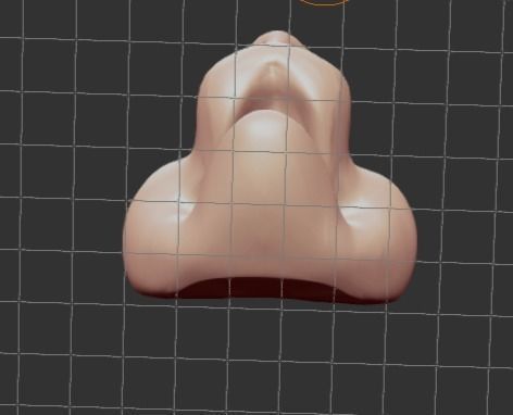 FELINE FURSUIT HEAD TOONY -removeable noes- 3D print model_3