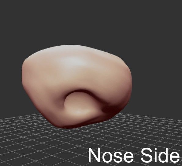 FELINE FURSUIT HEAD TOONY -removeable noes- 3D print model_6