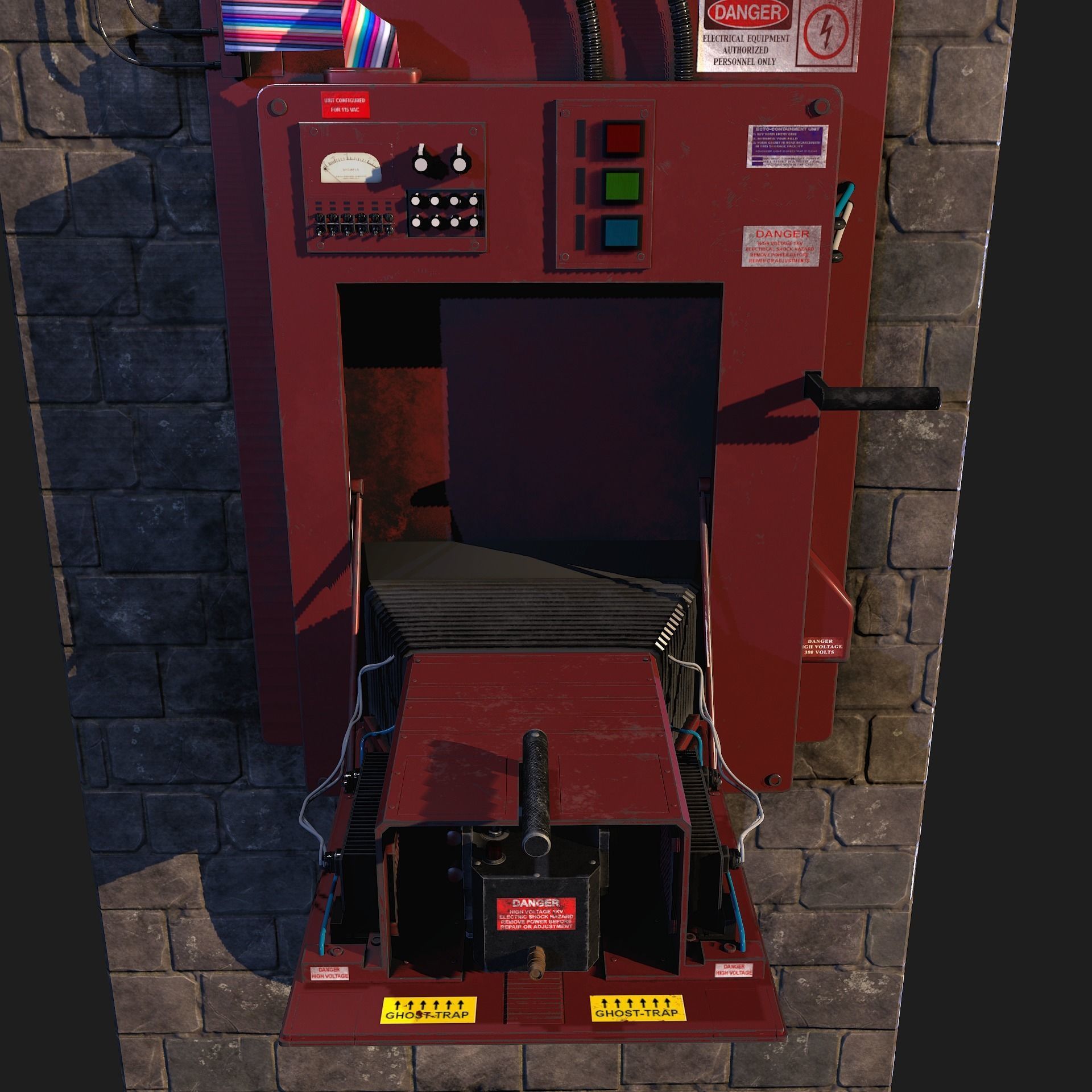 Containment Unit Ghostbusters 3D model_1