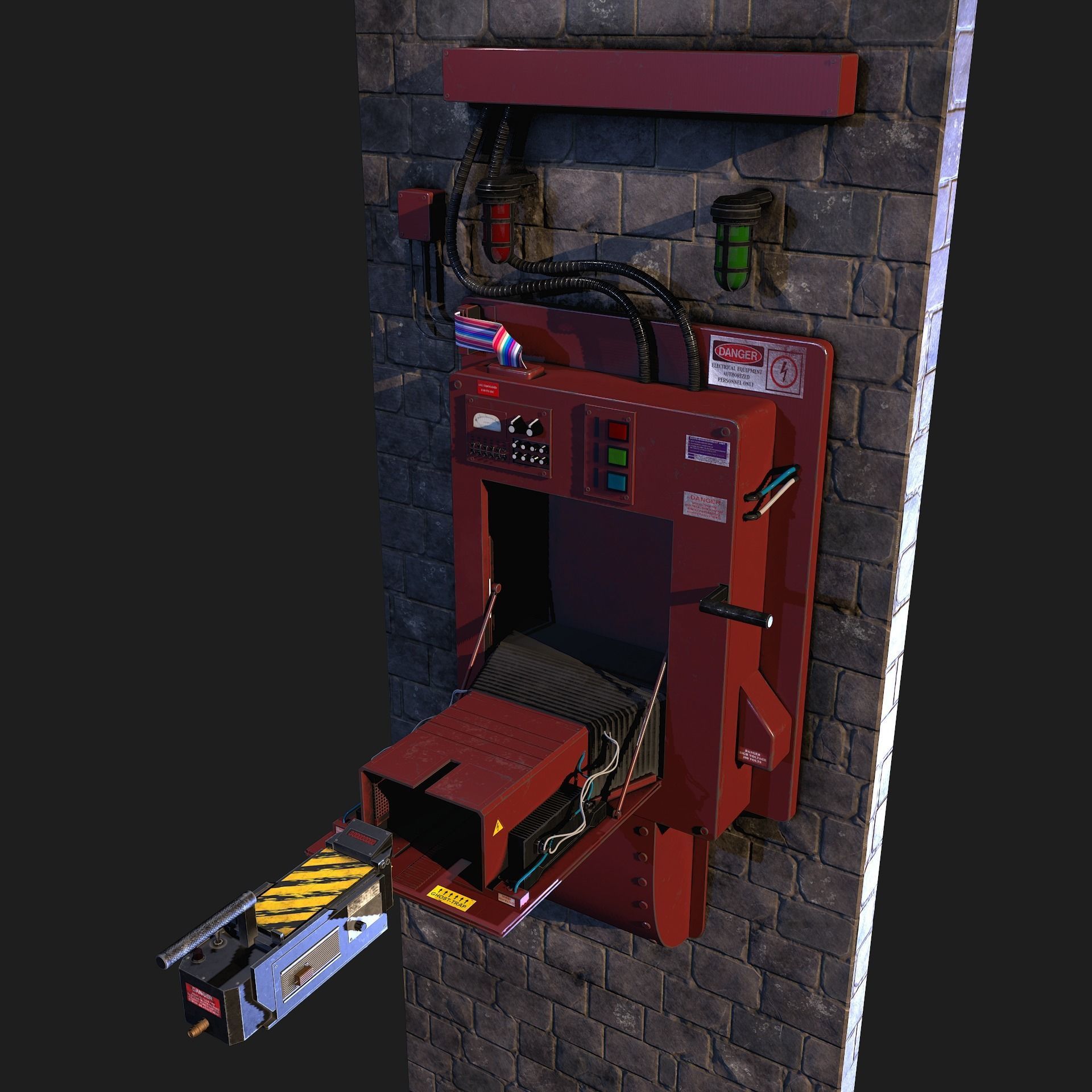 Containment Unit Ghostbusters 3D model_3