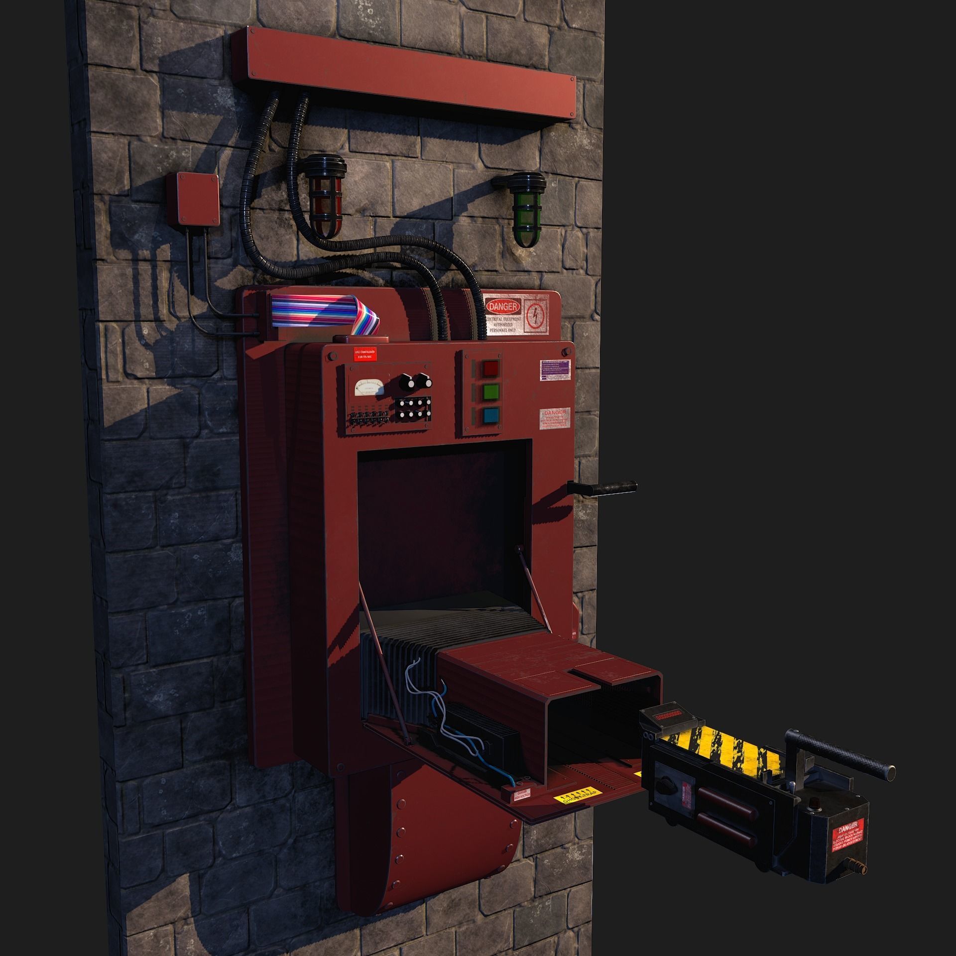 Containment Unit Ghostbusters 3D model_2
