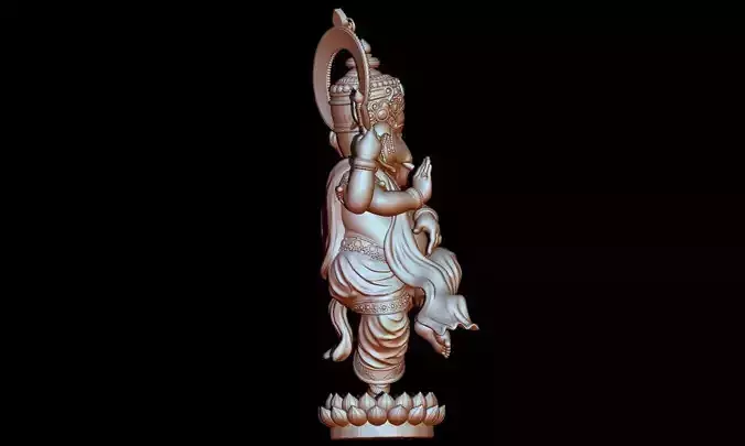 Lord Genesha Dance Version 3D print model