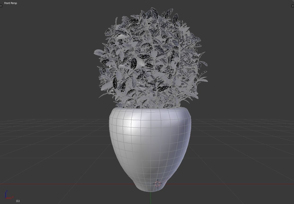 Plants modern 3d 3D model Free 3D model_4