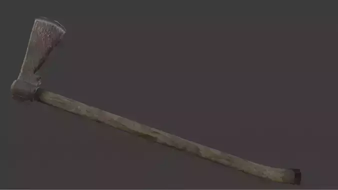 Axe 3D model hammer