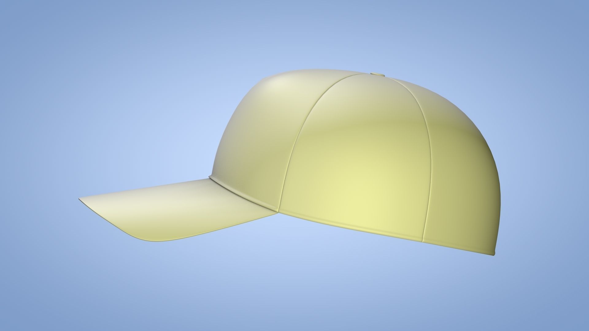 Cap - Hat Low-poly 3D model_11