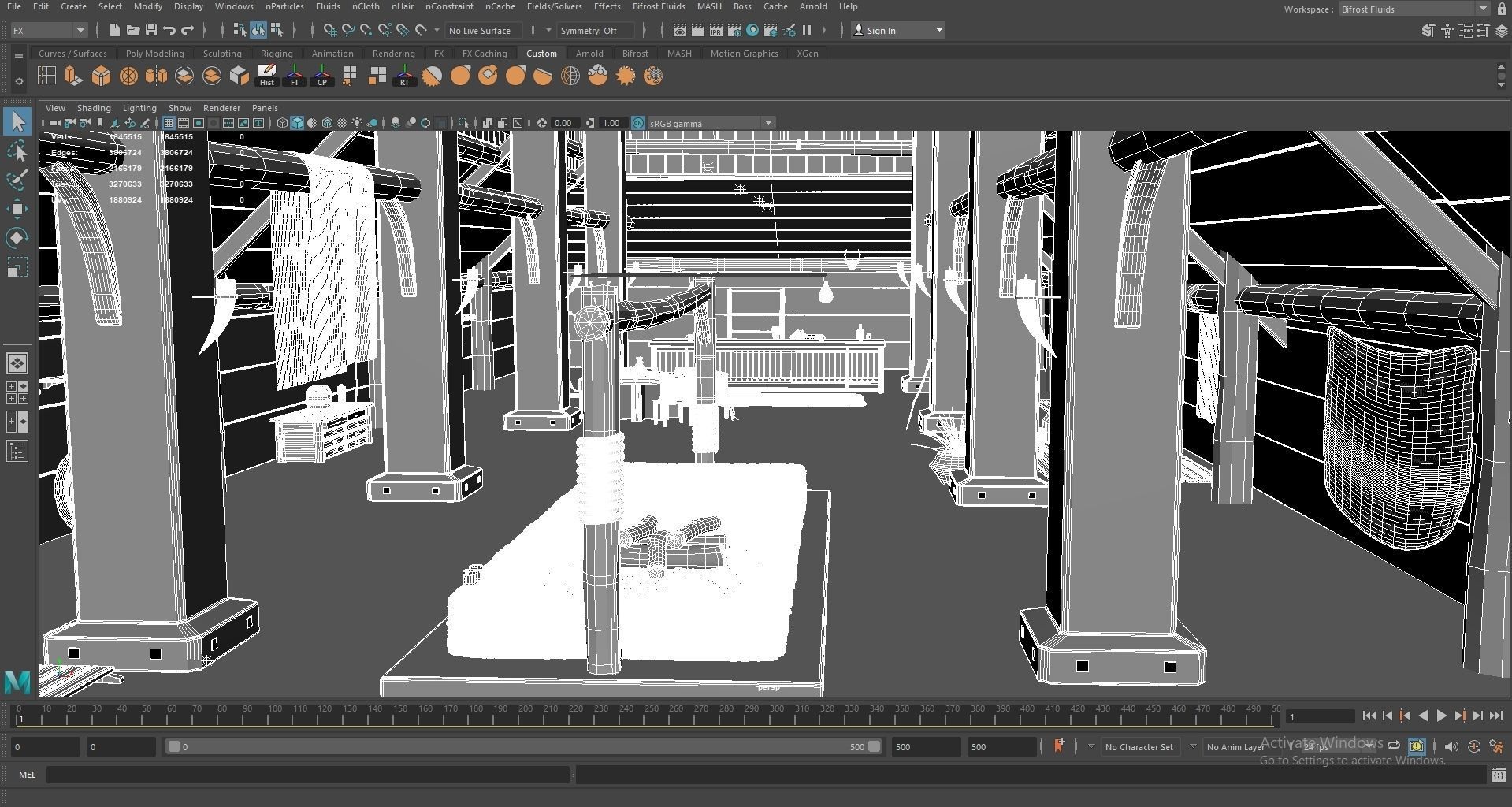 Skyrim Tavern The Elder Scrolls 3D model_9