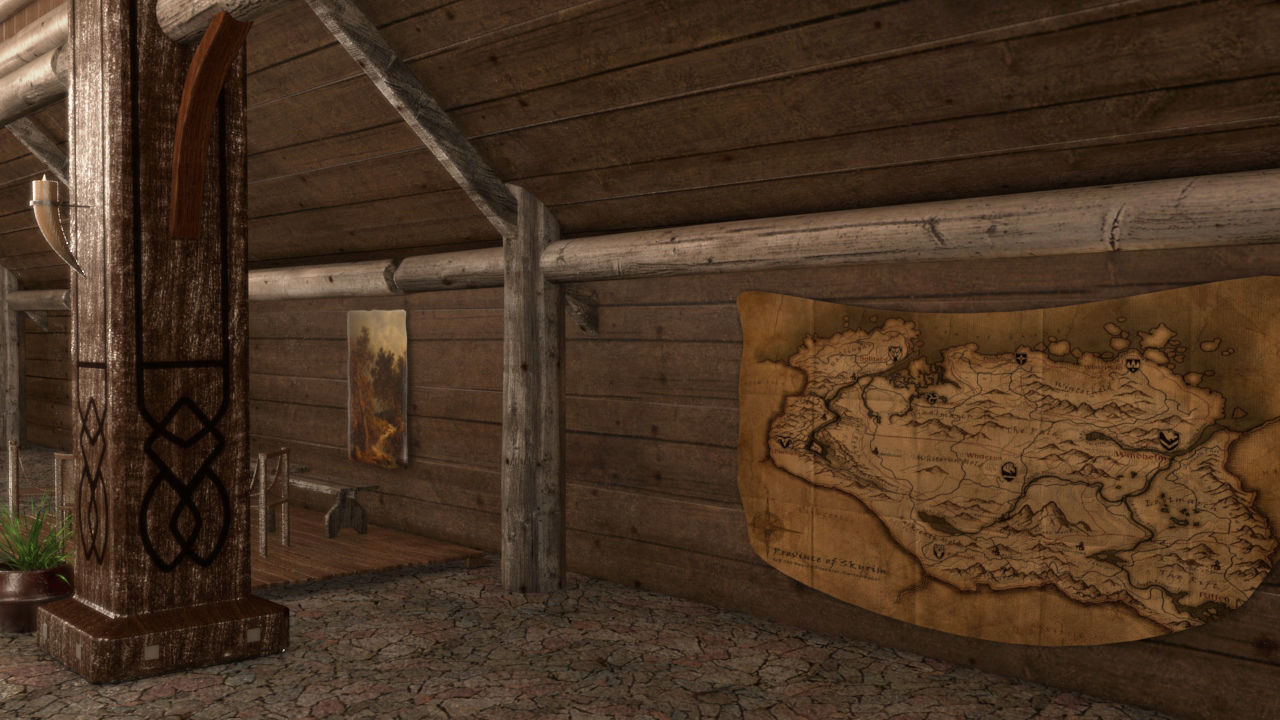 Skyrim Tavern The Elder Scrolls 3D model_8