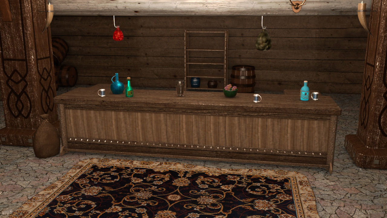 Skyrim Tavern The Elder Scrolls 3D model_3