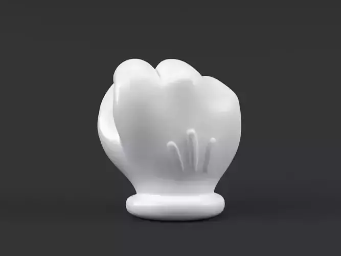 Hand Mickey Fist 3D print model