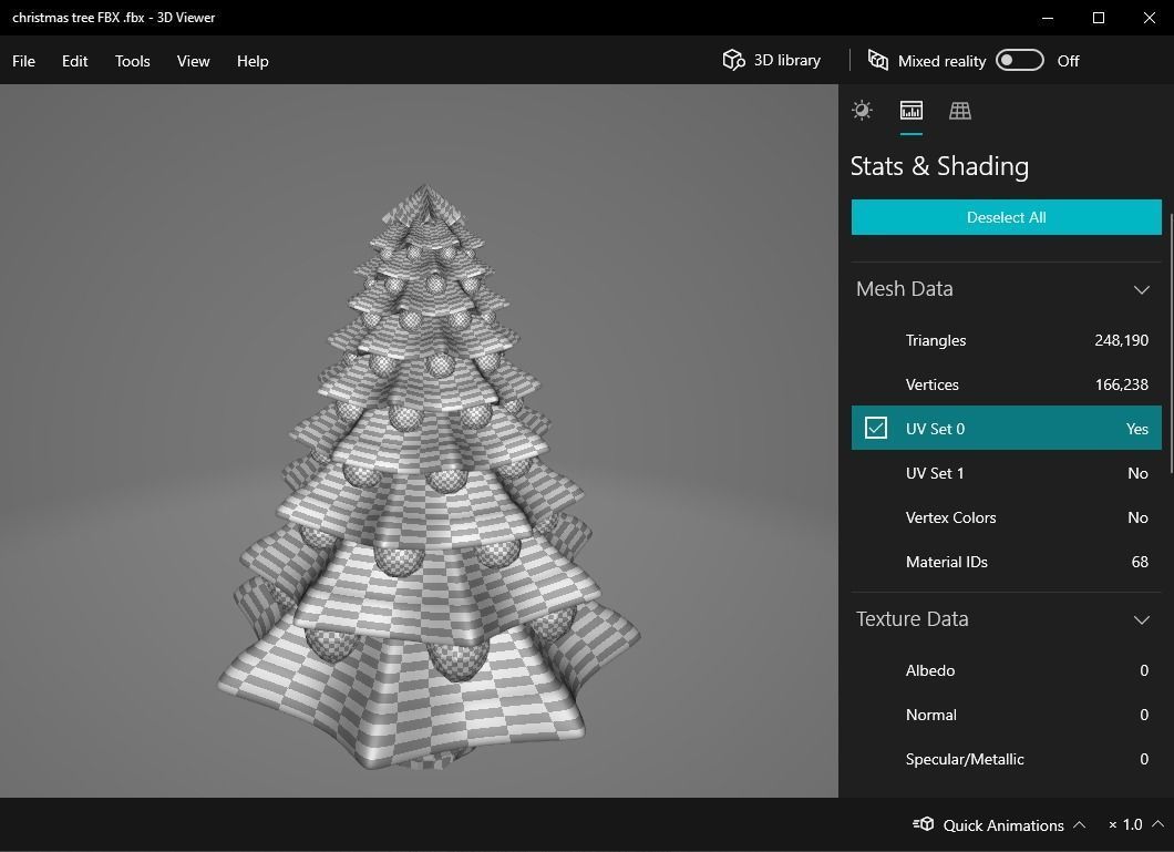Christmas tree  3D print model_12