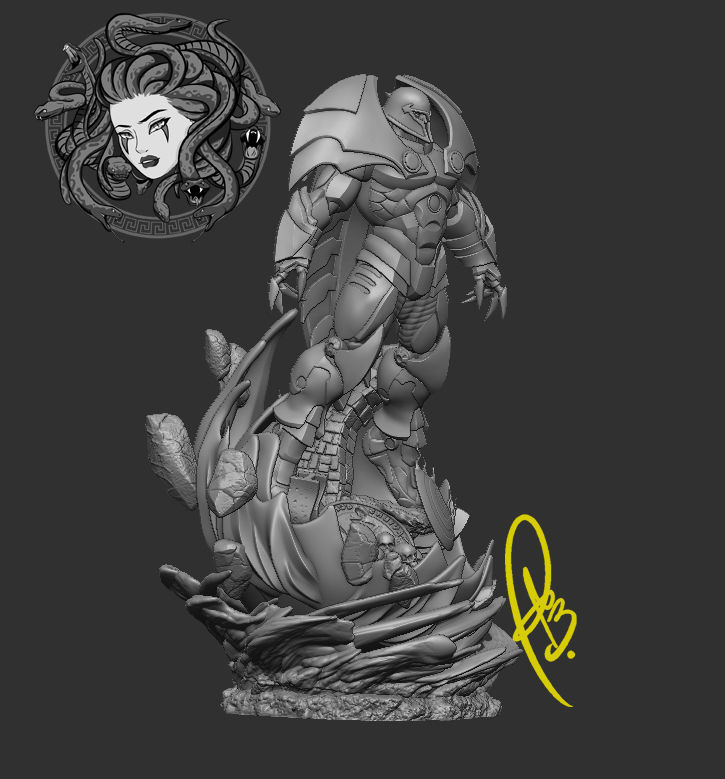 ONSLAUGHT BY CREATIVE GEEK MB 3D print model_5