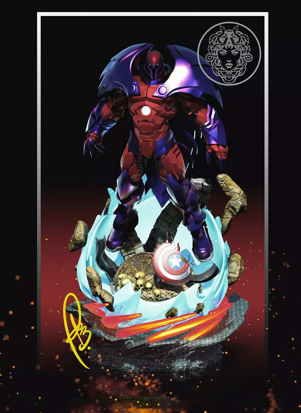 ONSLAUGHT BY CREATIVE GEEK MB 3D print model_0