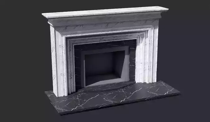 classic fireplace