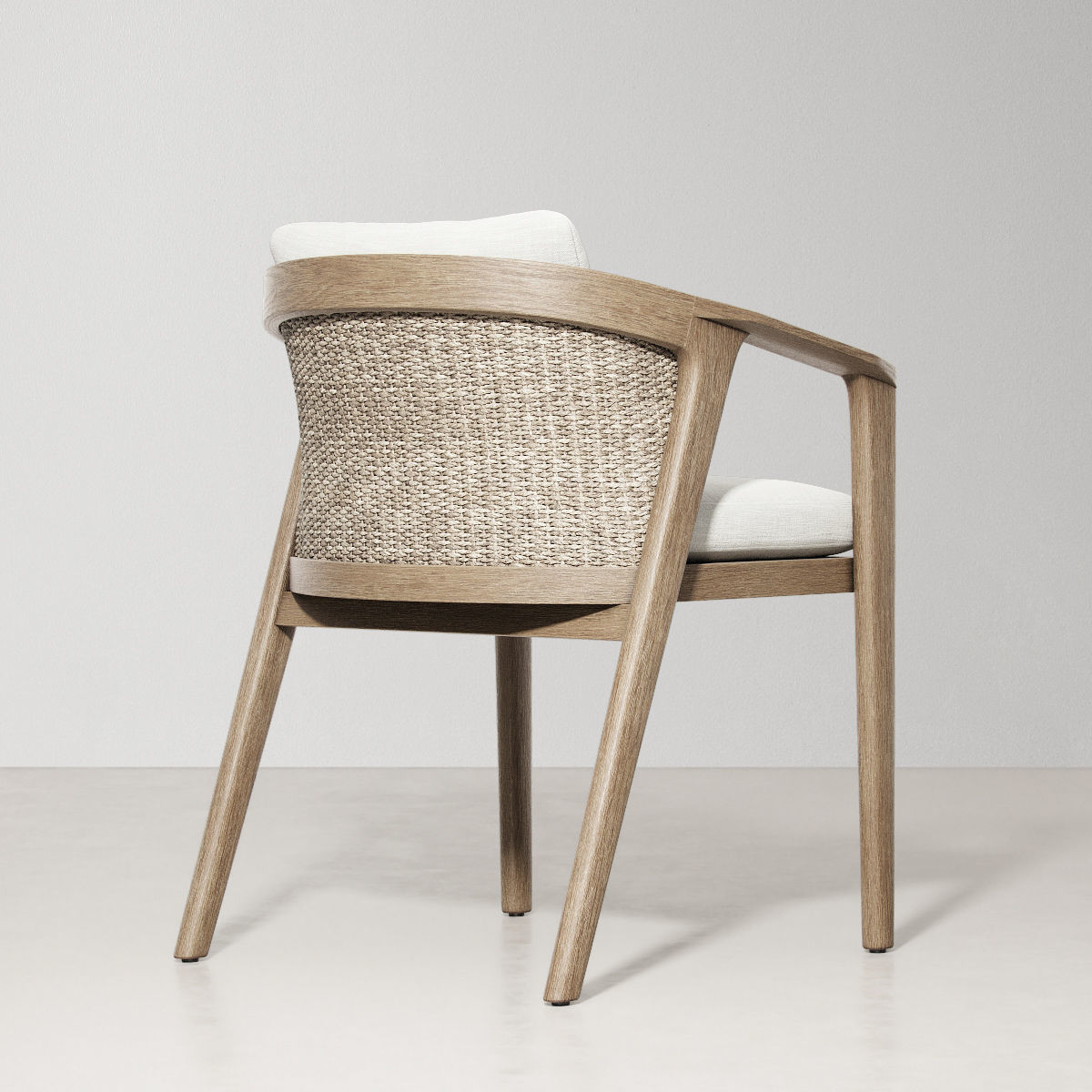 MALTA TEAK DINING SET 3D model_5