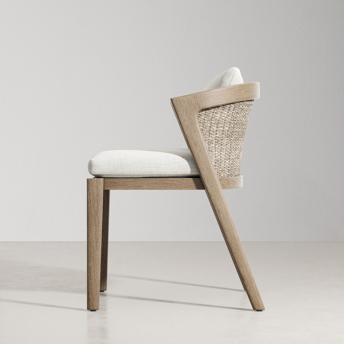 MALTA TEAK DINING SET 3D model_9