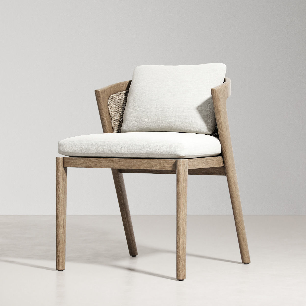 MALTA TEAK DINING SET 3D model_8