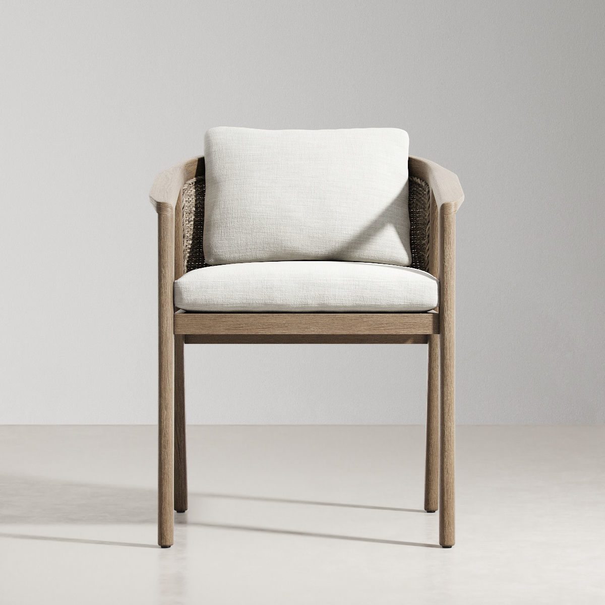 MALTA TEAK DINING SET 3D model_11