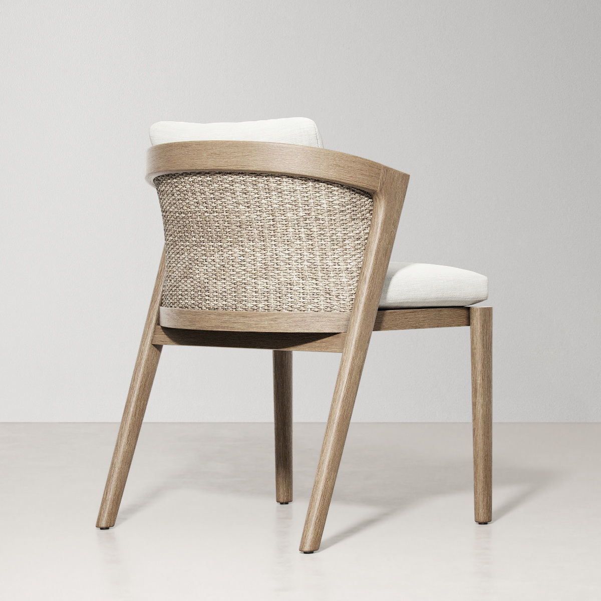 MALTA TEAK DINING SET 3D model_6