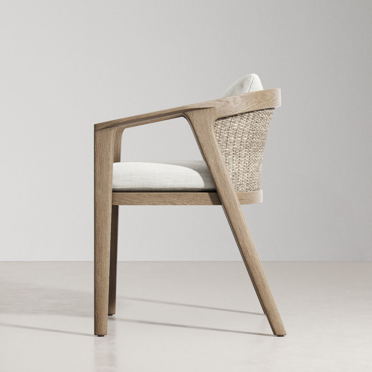 MALTA TEAK DINING SET 3D model_10