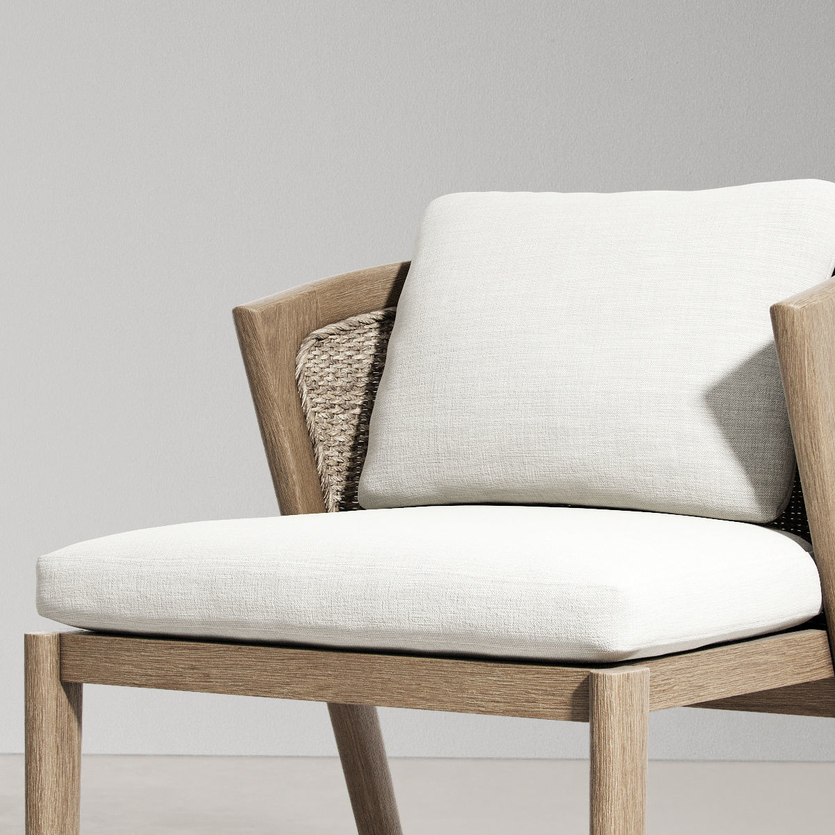 MALTA TEAK DINING SET 3D model_3