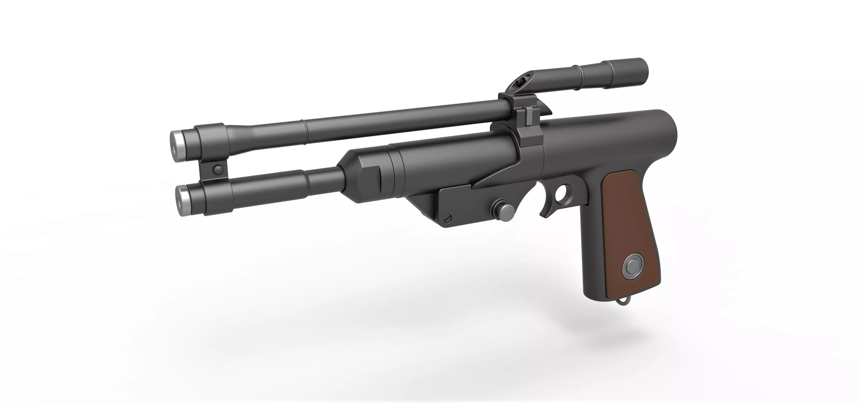Blaster Pistol DB-41 3D model