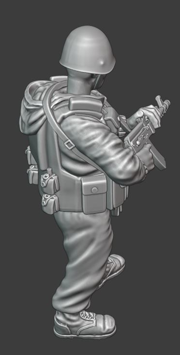 Modern Russian Riflemen - 6B4 - 28mm wargaming miniatures 3D print model_6