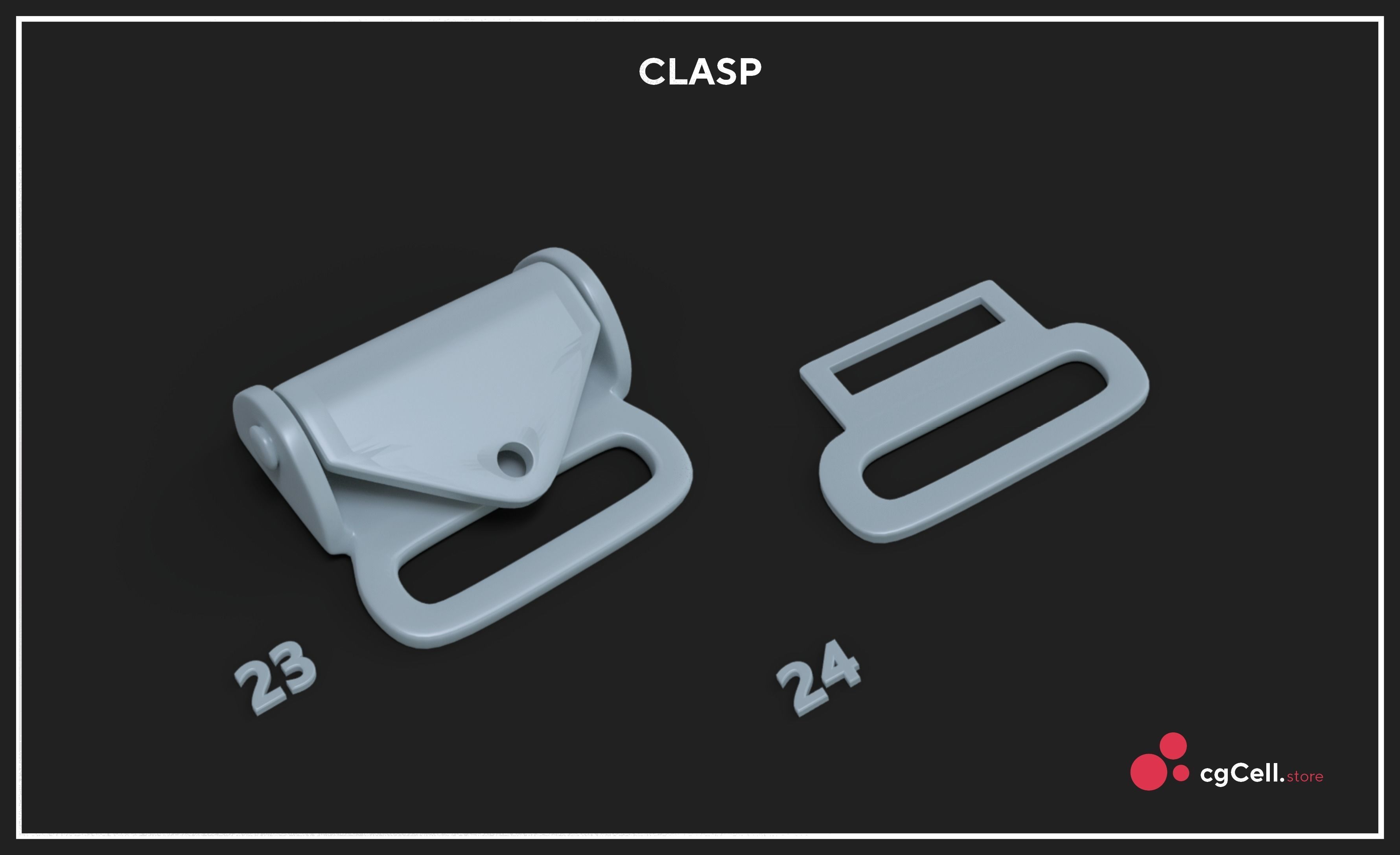 Sewing accessories Vol 01 Low-poly 3D model_12